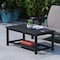 Flash Furniture Black Poly Resin Adirondack Coffee Table JJ-T14022-BK-GG - alternate 1